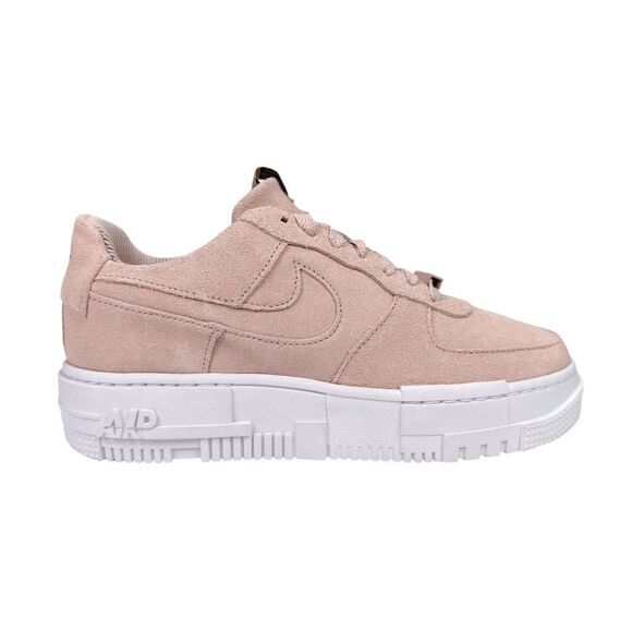 Nike Air Force 1 Pixel Pink Suede - Size 7 - Picture 1 of 12